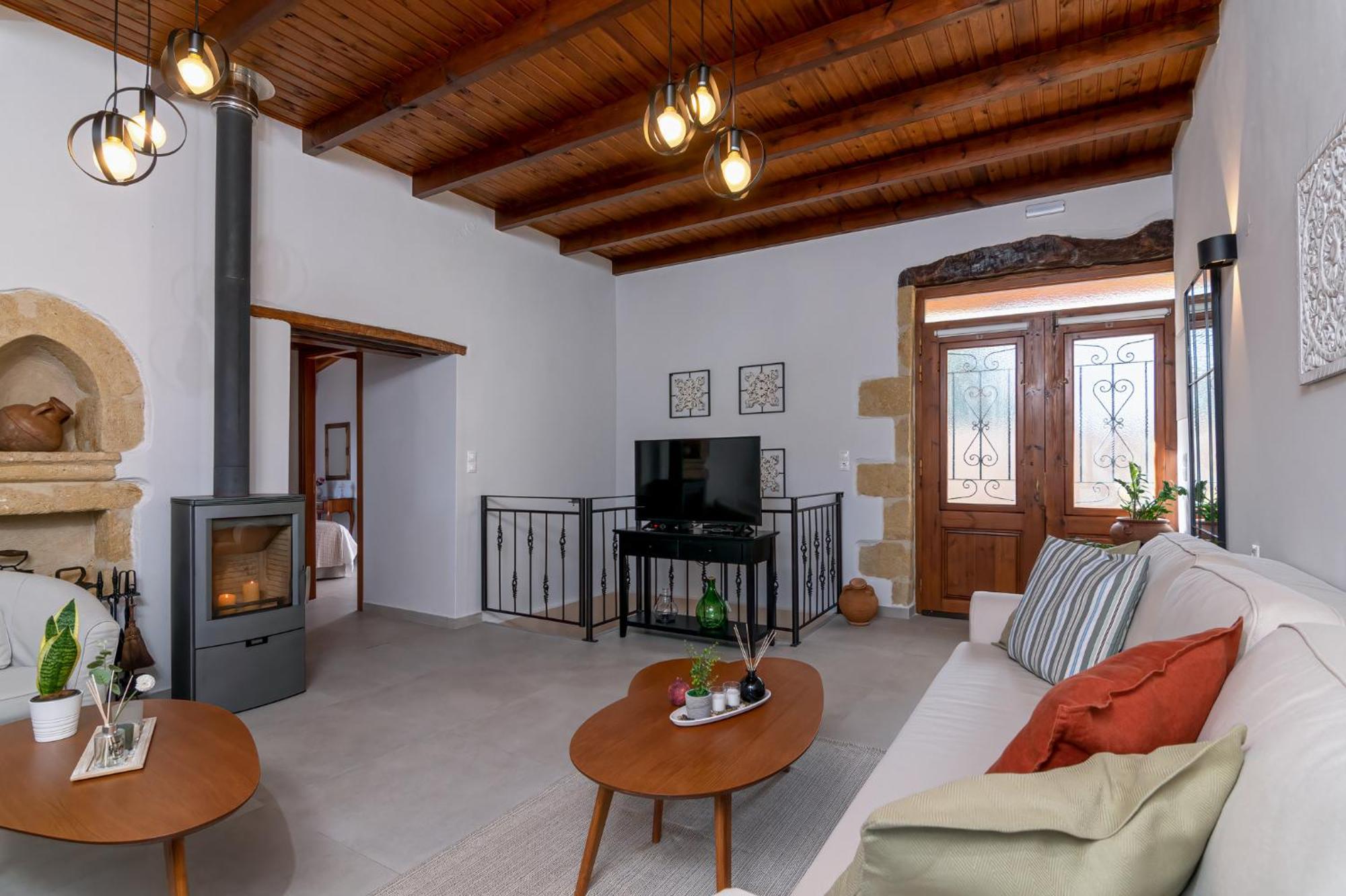 Alia Stone Villa-Ideal For Families-Heated Pool Nohia Екстериор снимка