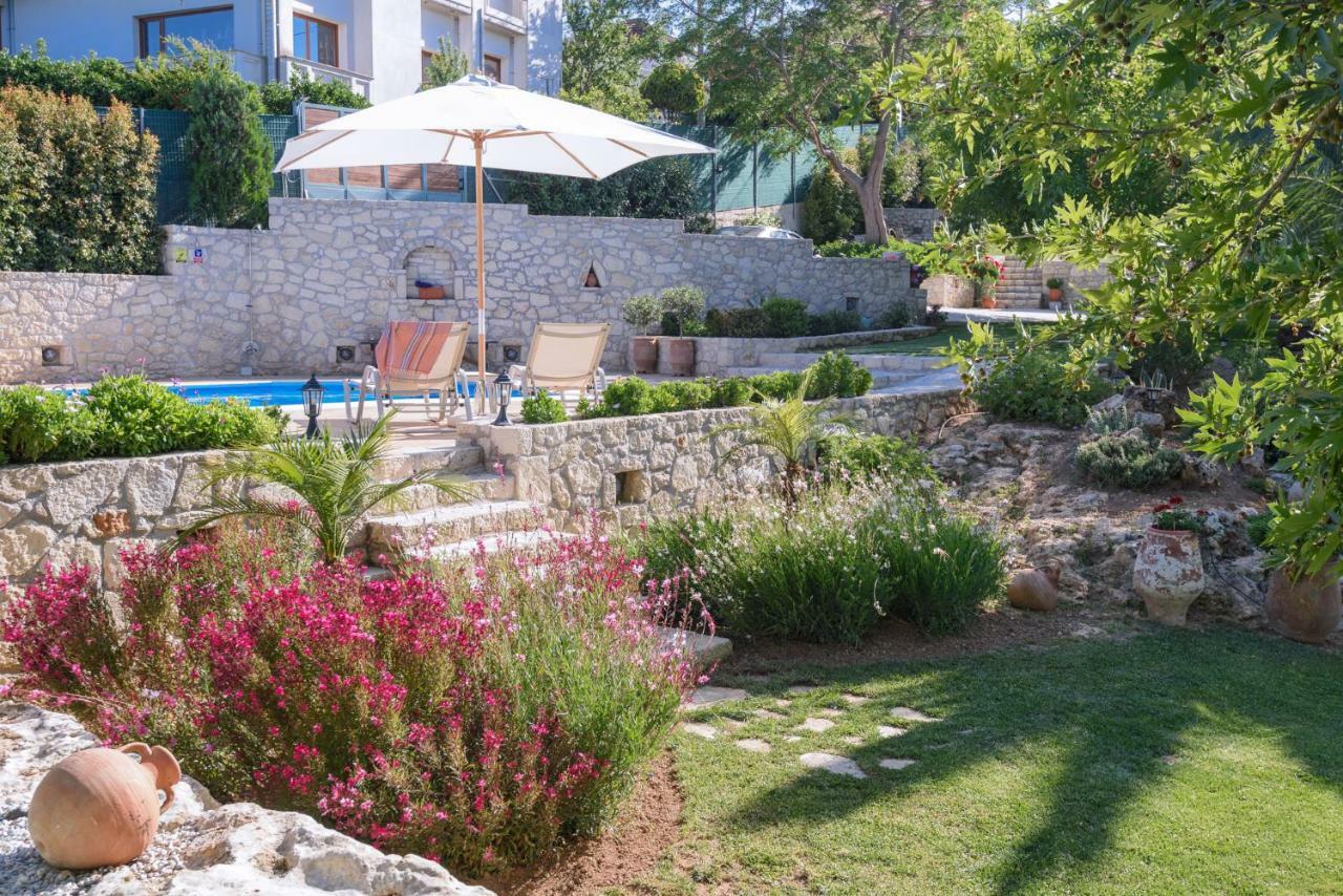 Alia Stone Villa-Ideal For Families-Heated Pool Nohia Екстериор снимка